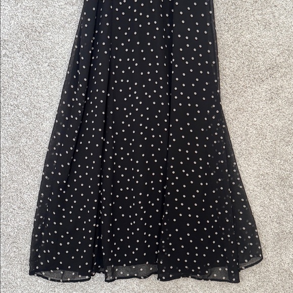 Zara Polka Dot Maxi Dress - Medium - Picture 4 of 11